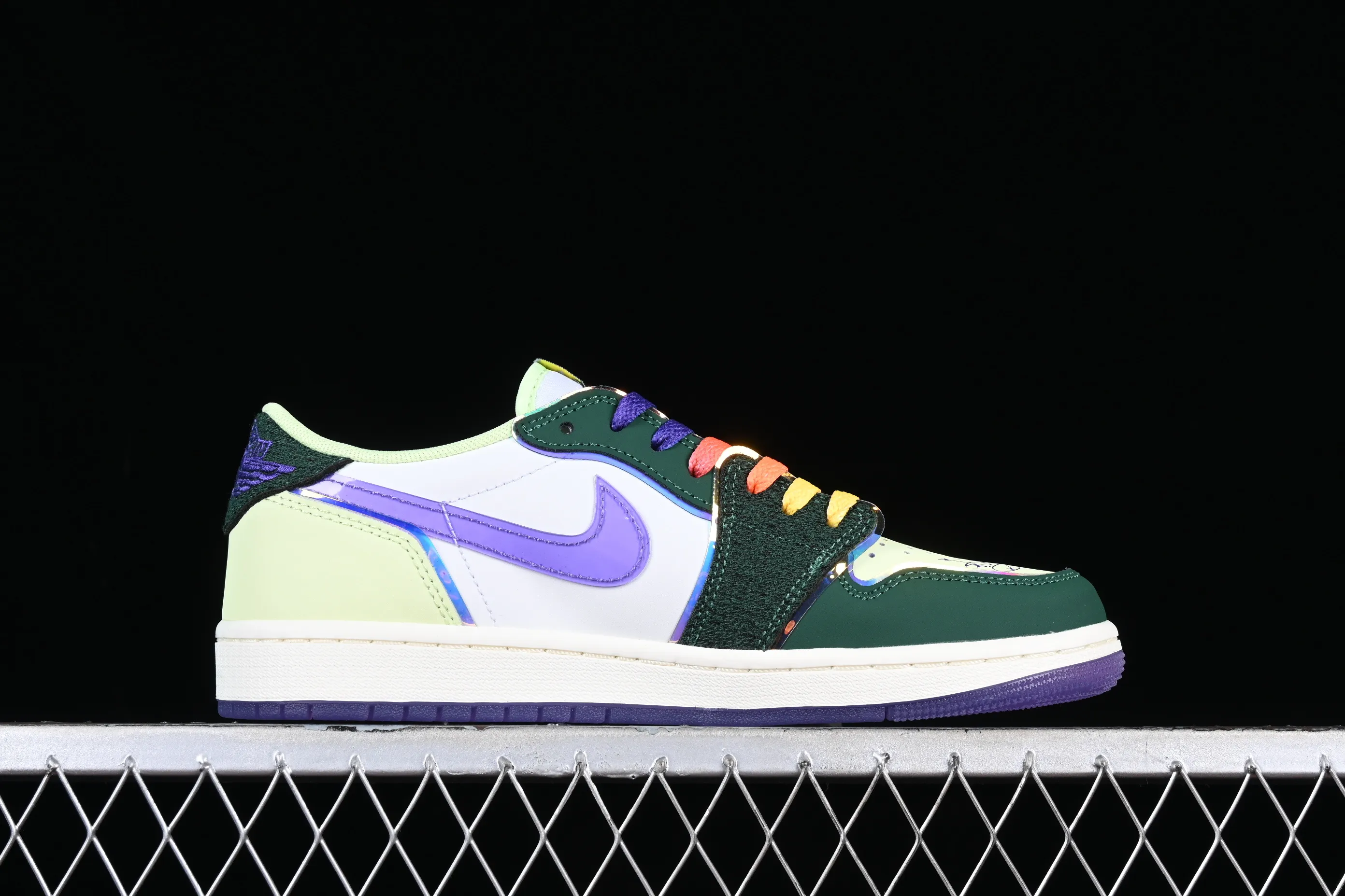 All categories Air Jordan Jordan series basketball shoes Air Jordan 1 Low G version pure original Air Jordan 1 Low OG "Doernbecher" AJ1 Joe 1 charity low-top cultural casual sneakers FD9665-351